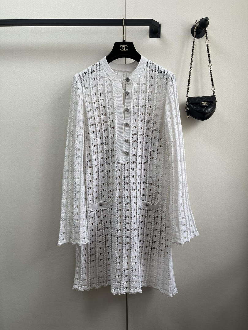 Chanel Women's Fashion Clothing Knitted Sweaters C58841