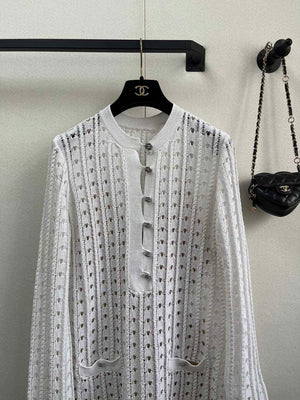 Chanel Women's Fashion Clothing Knitted Sweaters C58841 - S - View 2