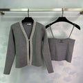 Chanel Women's Fashion Clothing Knitted two piece C62198 - S - View 1