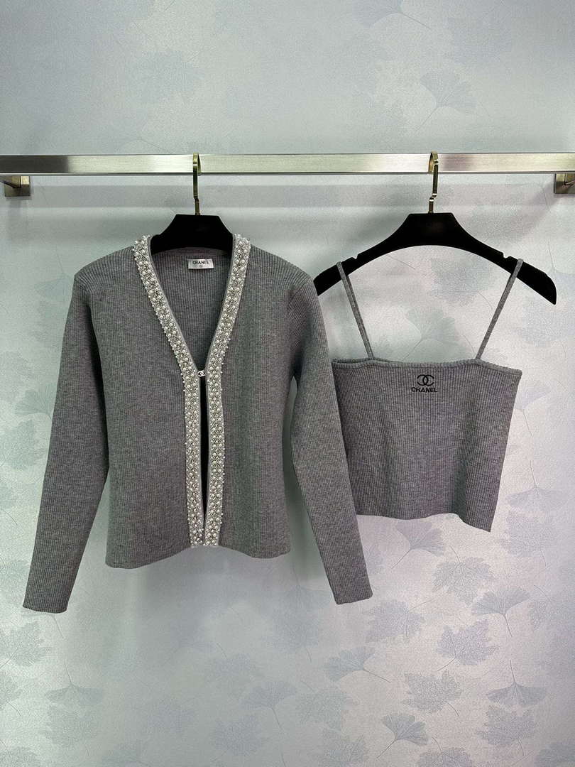 Chanel Women's Fashion Clothing Knitted two piece C62198