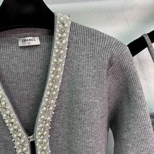 Chanel Women's Fashion Clothing Knitted two piece C62198 - S - View 3