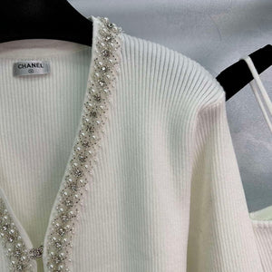 Chanel Women's Fashion Clothing Knitted two piece C62199 - S - View 3
