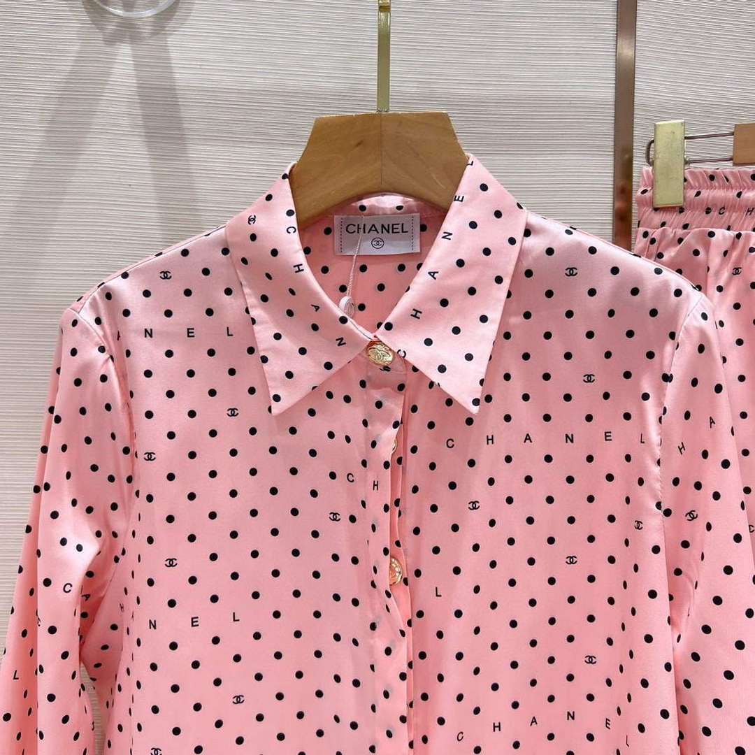 Chanel Women's Fashion Clothing Light luxury shirt set C88536