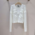 Chanel Women's Fashion Clothing Sweater CC69138 - S - View 1