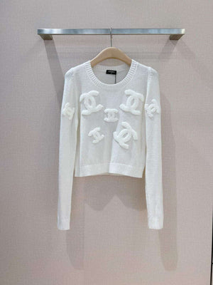 Chanel Women's Fashion Clothing Sweater CC69138 - S - View 1