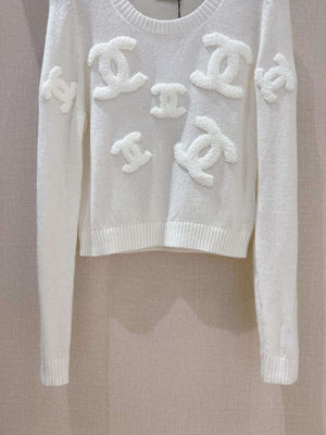Chanel Women's Fashion Clothing Sweater CC69138 - S - View 3