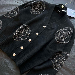 Chanel Women's Fashion Clothing Sweater CC69154 - S - View 2