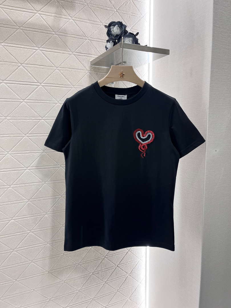 Chanel Women's Fashion Cotton T-shirt C81023