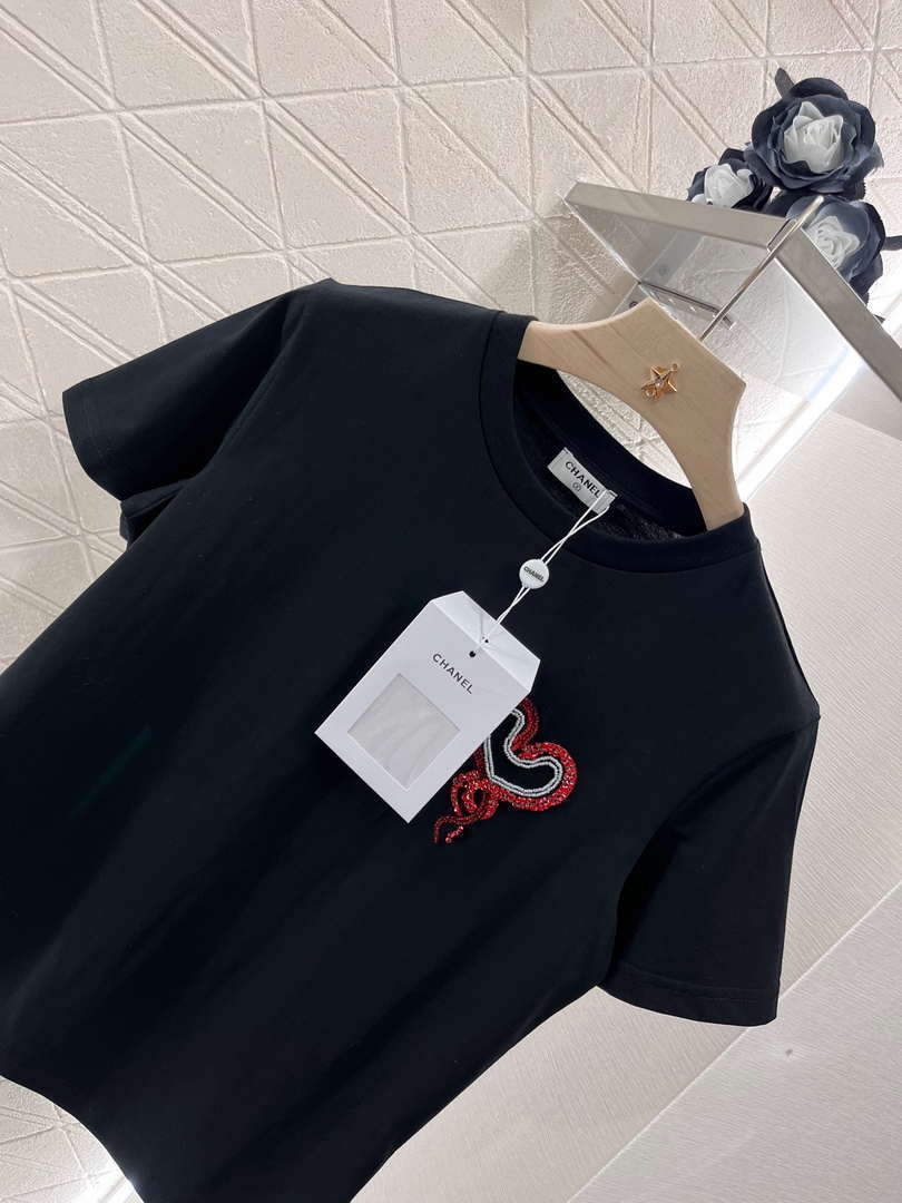Chanel Women's Fashion Cotton T-shirt C81023