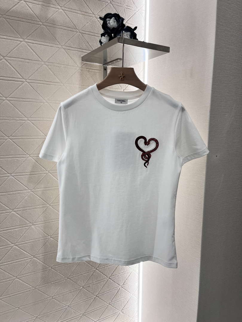 Chanel Women's Fashion Cotton T-shirt C81023