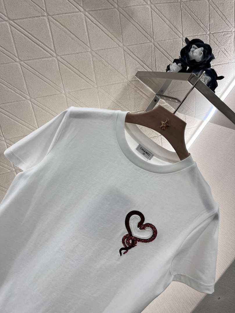 Chanel Women's Fashion Cotton T-shirt C81023