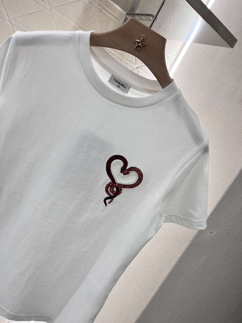 Chanel Women's Fashion Cotton T-shirt C81023