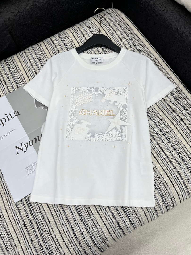 Chanel Women's Fashion Cotton T-shirt C81024