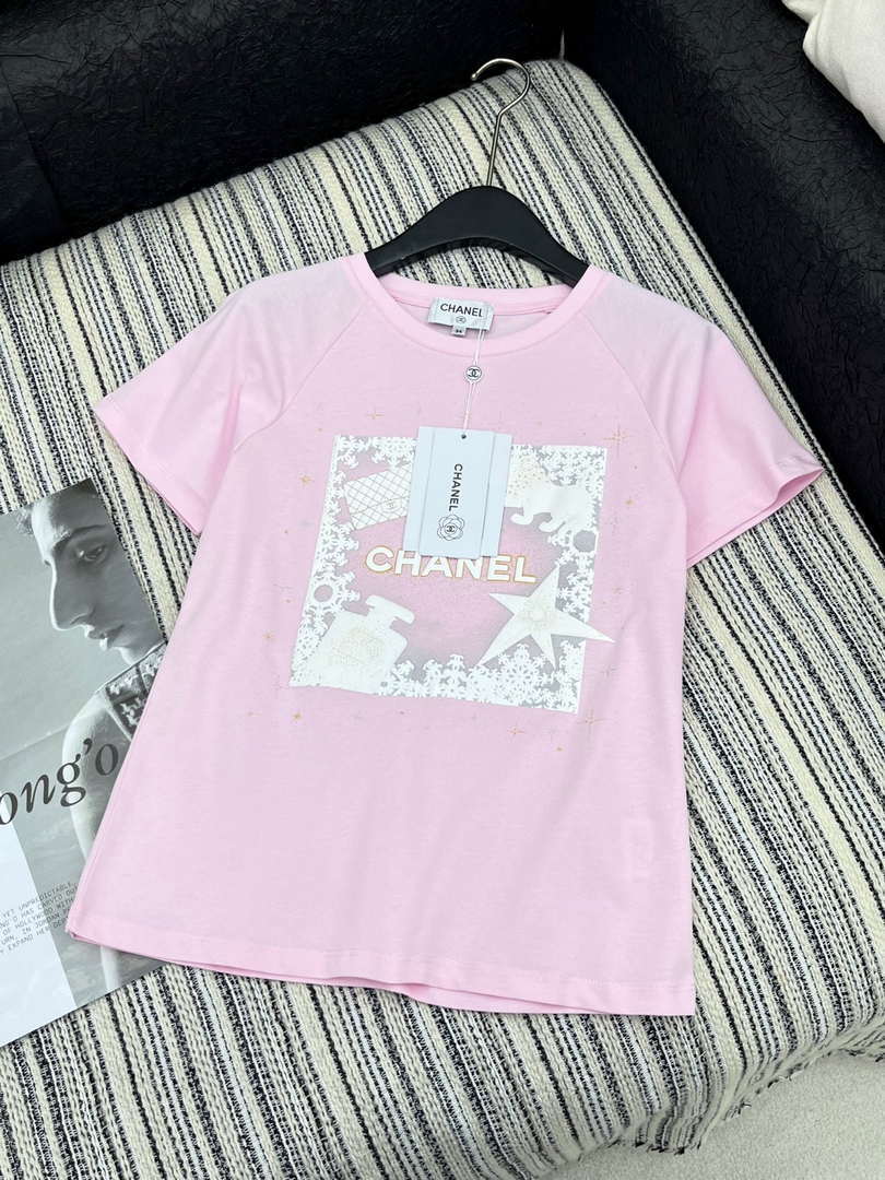 Chanel Women's Fashion Cotton T-shirt C81024