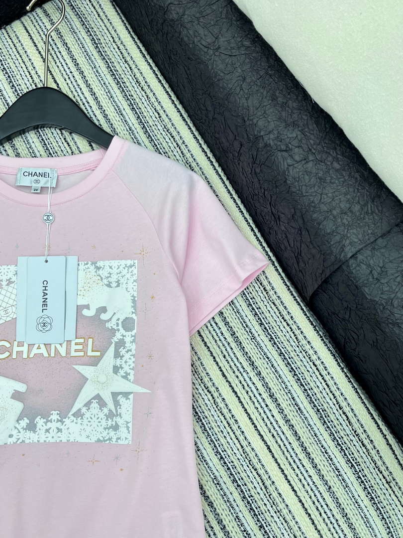 Chanel Women's Fashion Cotton T-shirt C81024