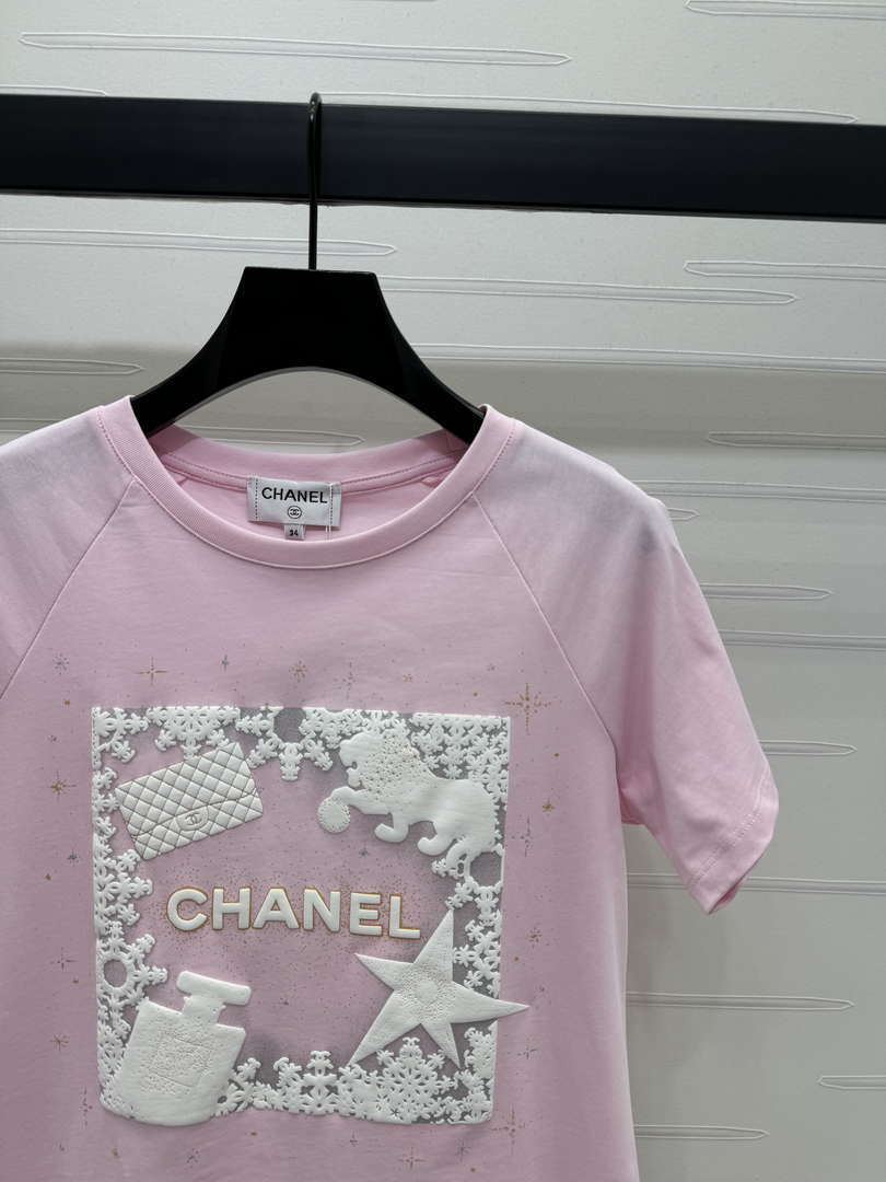 Chanel Women's Fashion Cotton T-shirt C81025
