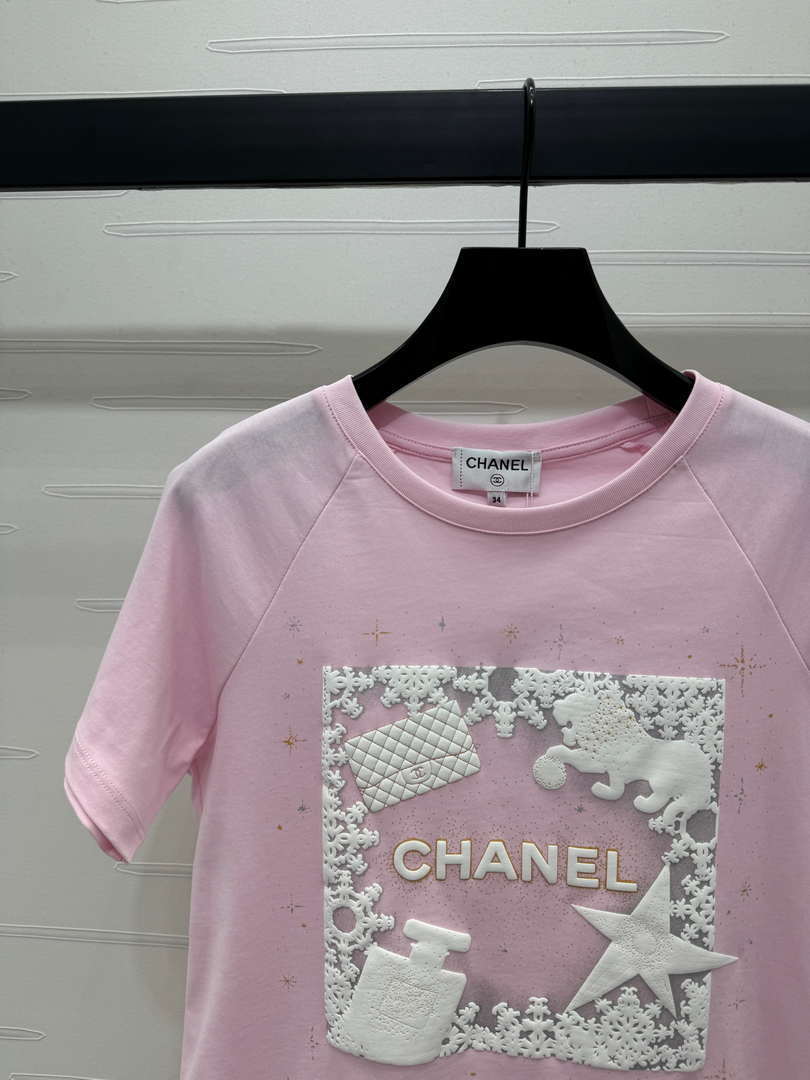Chanel Women's Fashion Cotton T-shirt C81025