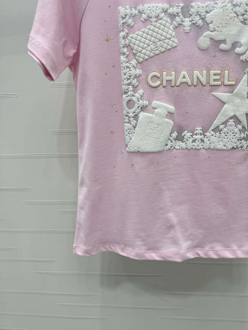 Chanel Women's Fashion Cotton T-shirt C81025