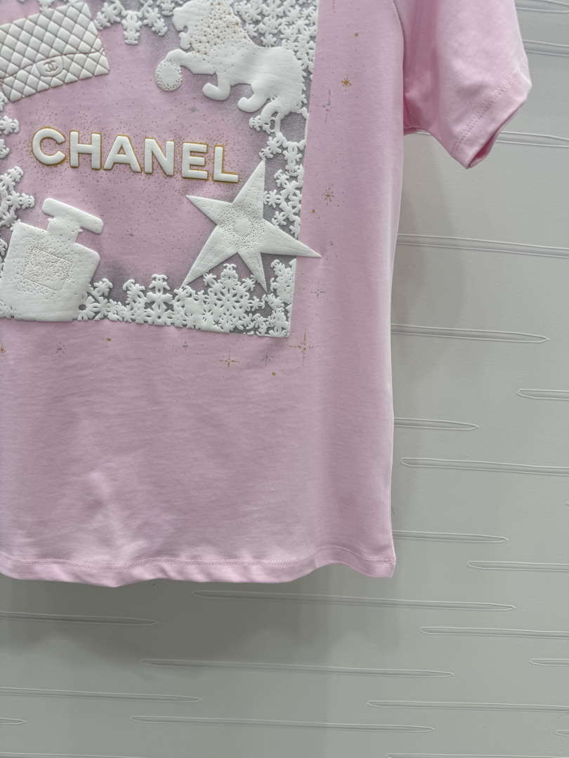 Chanel Women's Fashion Cotton T-shirt C81025