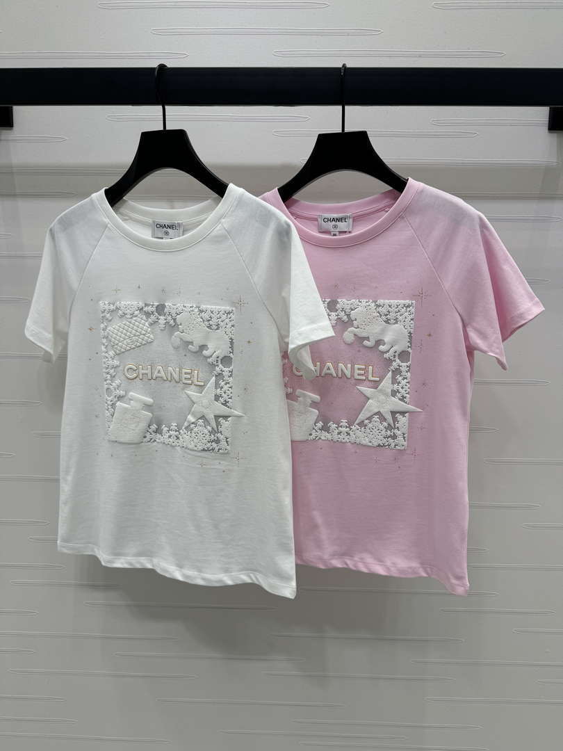 Chanel Women's Fashion Cotton T-shirt C81025