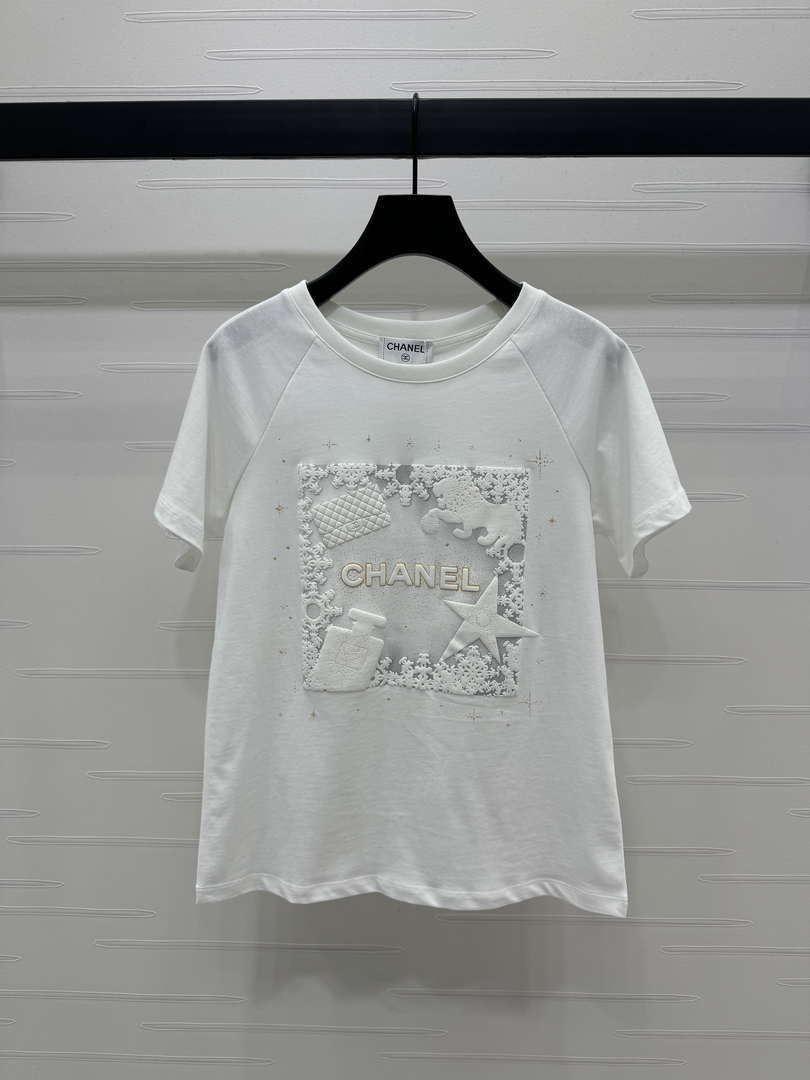 Chanel Women's Fashion Cotton T-shirt C81025