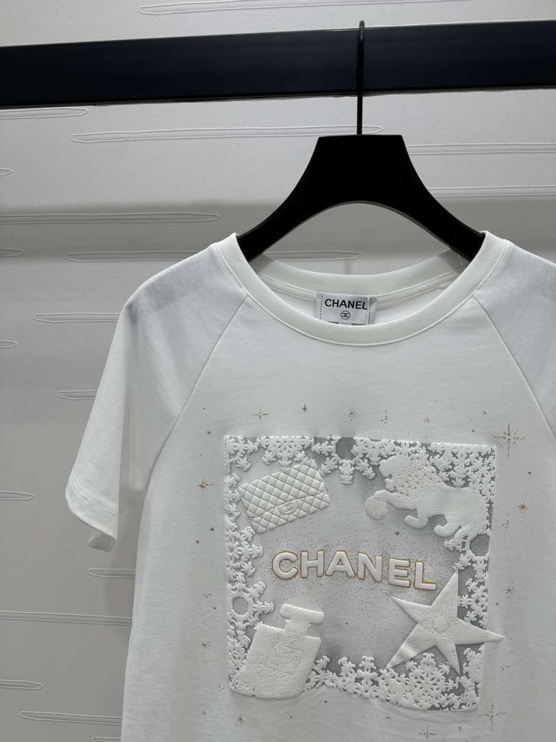 Chanel Women's Fashion Cotton T-shirt C81025
