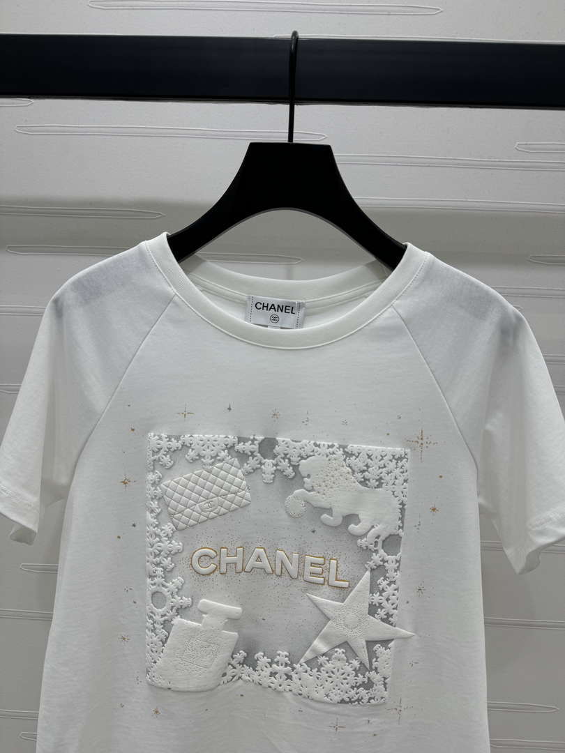 Chanel Women's Fashion Cotton T-shirt C81025