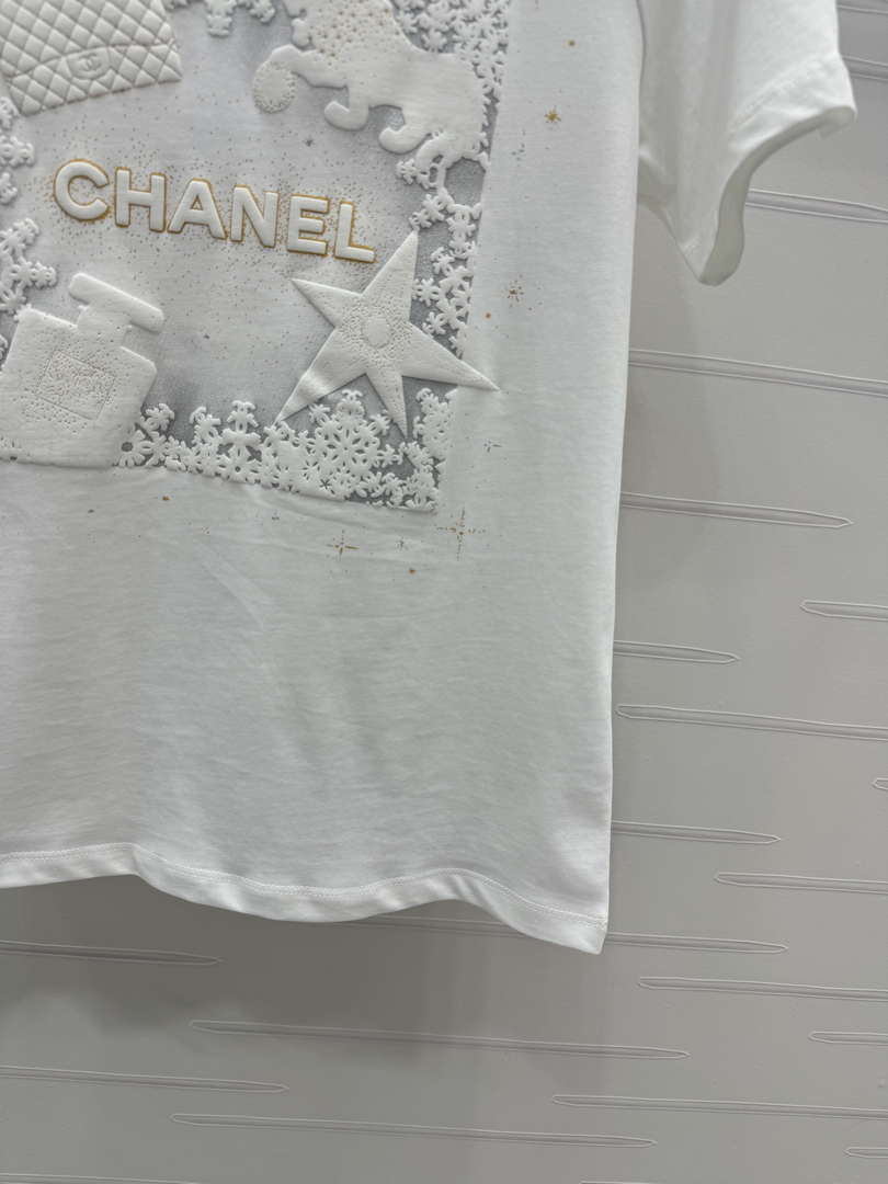 Chanel Women's Fashion Cotton T-shirt C81025
