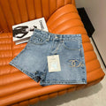 Chanel Women's Fashion Denim shorts C58801 - S - View 1