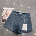 Chanel Women's Fashion Denim shorts C58802 - S - View 1