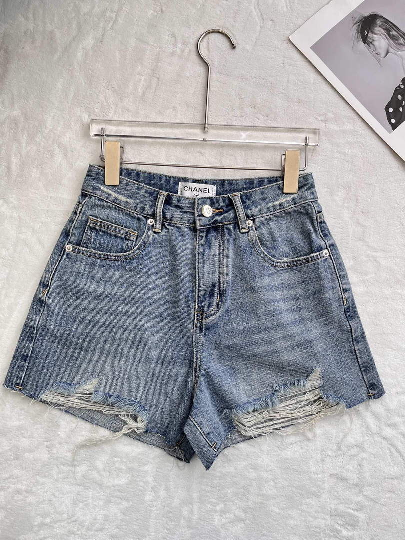 Chanel Women's Fashion Denim shorts C58805