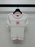 Chanel Women's Fashion Knitted T-shirt C81001