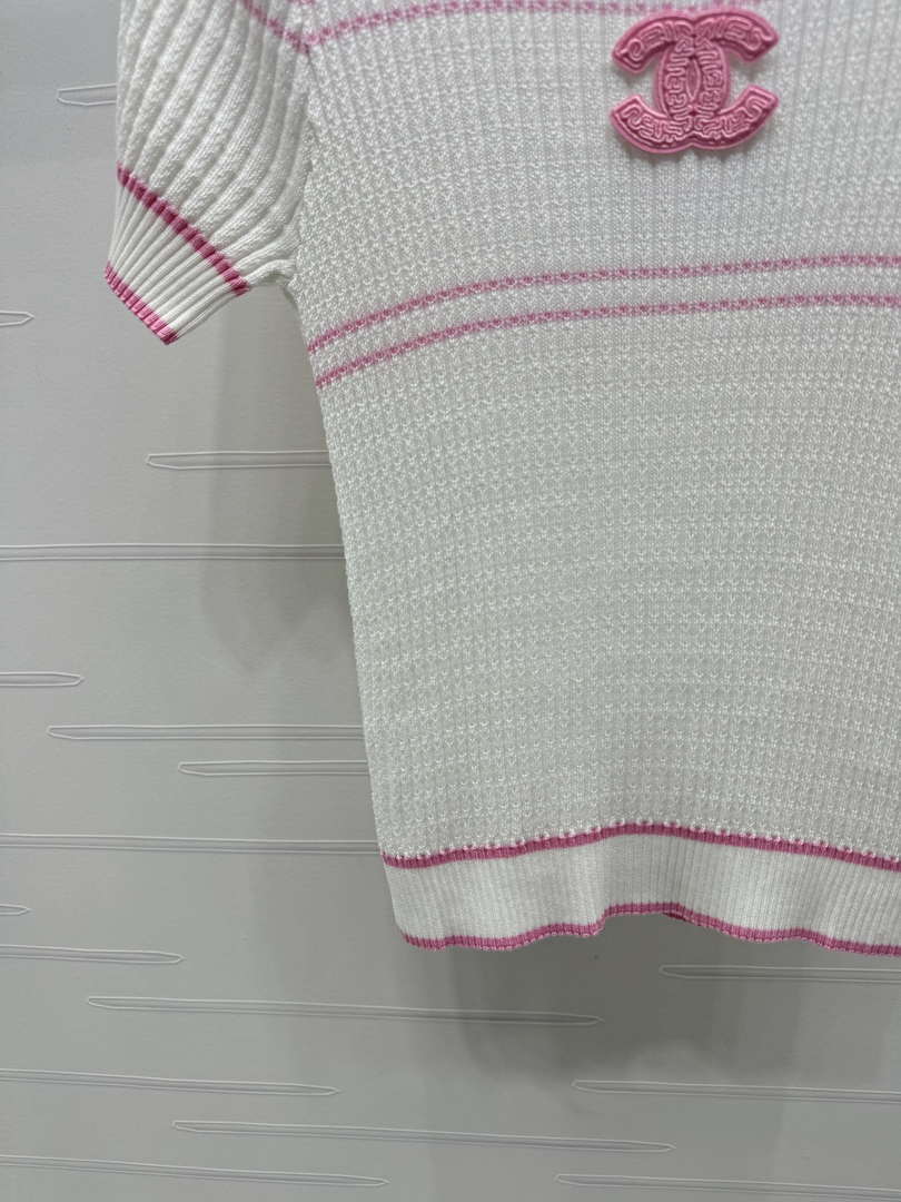 Chanel Women's Fashion Knitted T-shirt C81001