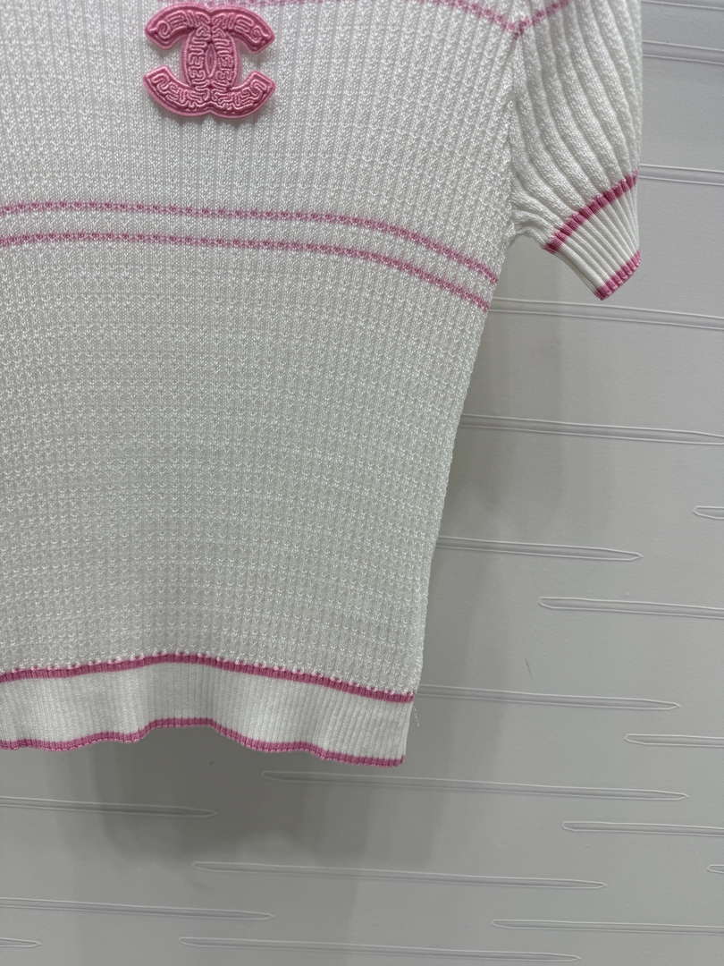Chanel Women's Fashion Knitted T-shirt C81001