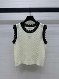 Chanel Women's Fashion Knitted T-shirt C81007