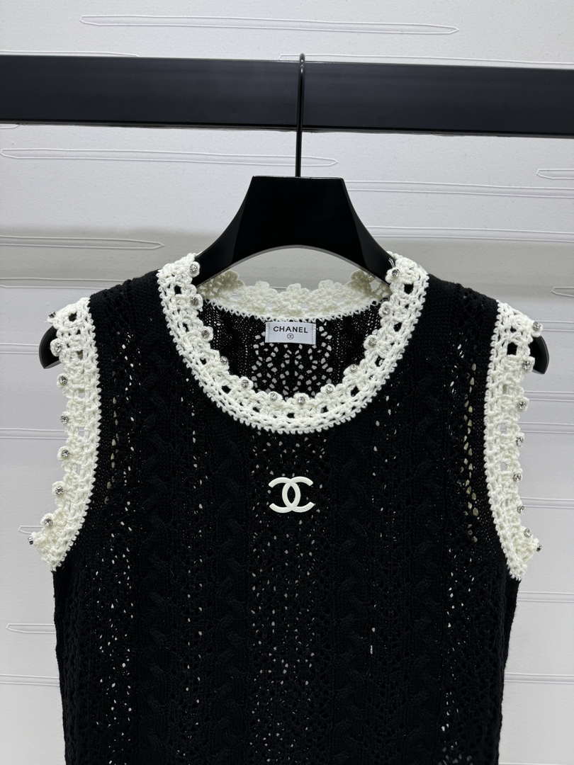 Chanel Women's Fashion Knitted T-shirt C81007