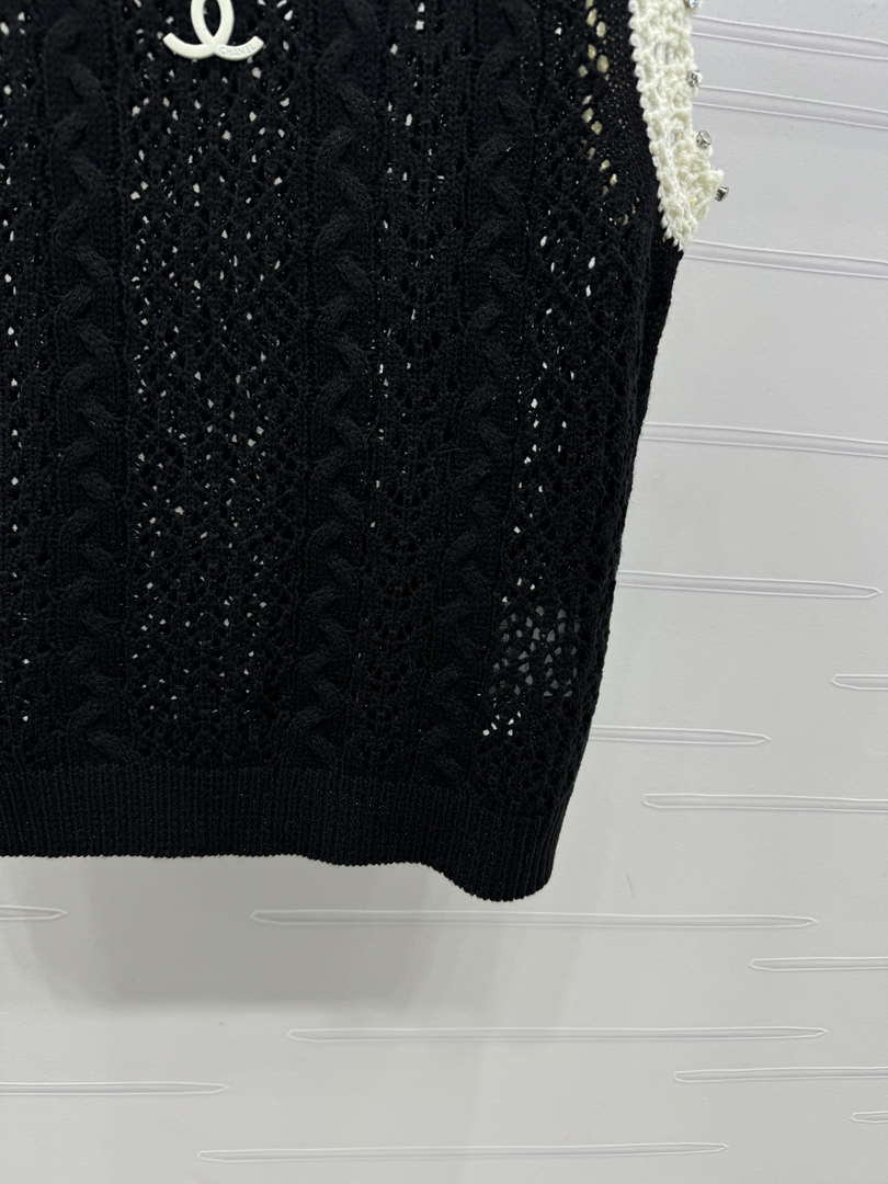 Chanel Women's Fashion Knitted T-shirt C81007