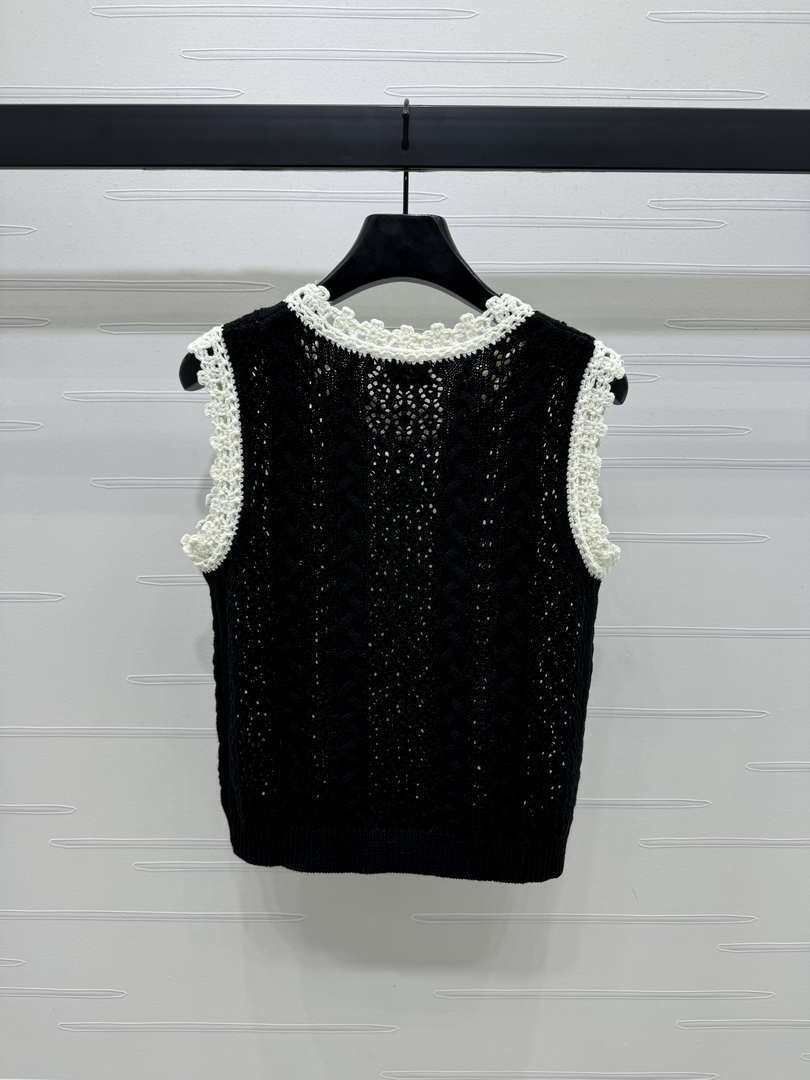 Chanel Women's Fashion Knitted T-shirt C81007