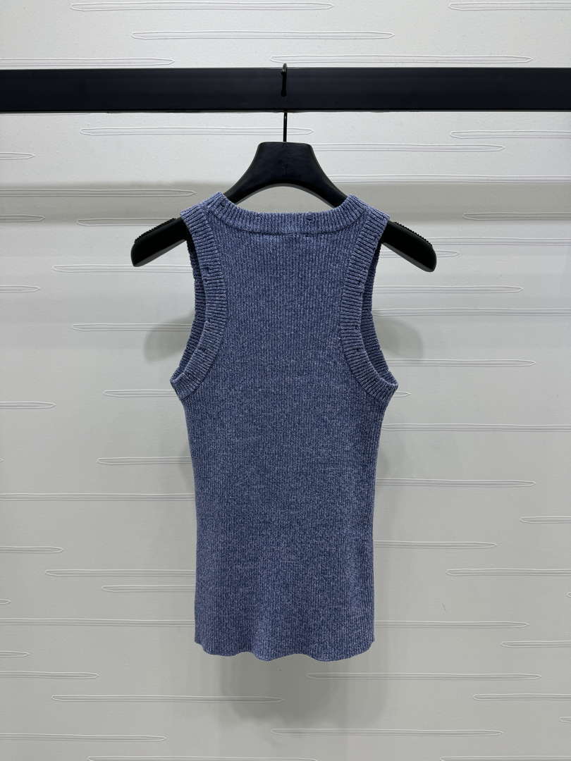Chanel Women's Fashion Knitted T-shirt C81008