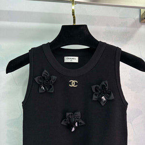 Chanel Women's Fashion Knitted T-shirt C81009 - S / White - View 5