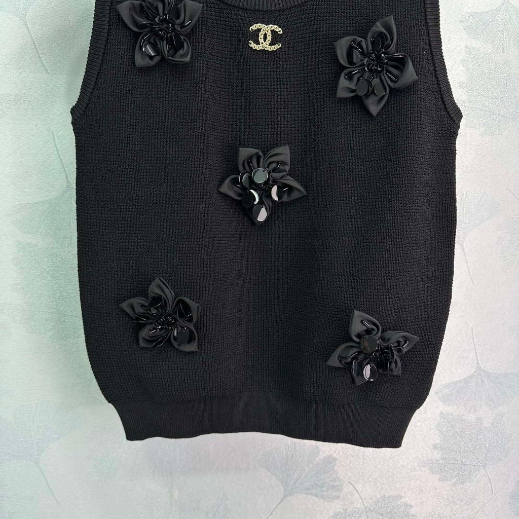 Chanel Women's Fashion Knitted T-shirt C81009