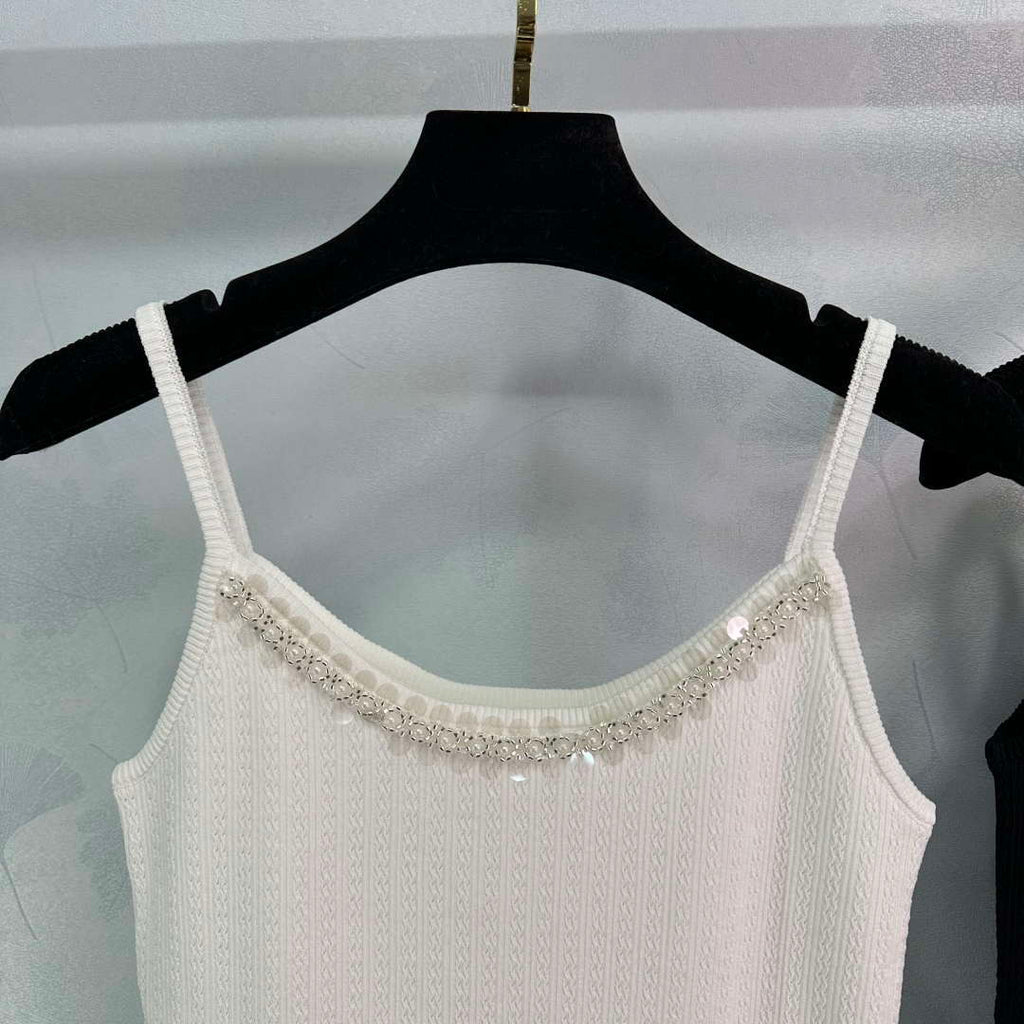 Chanel Women's Fashion Knitted T-shirt C81010