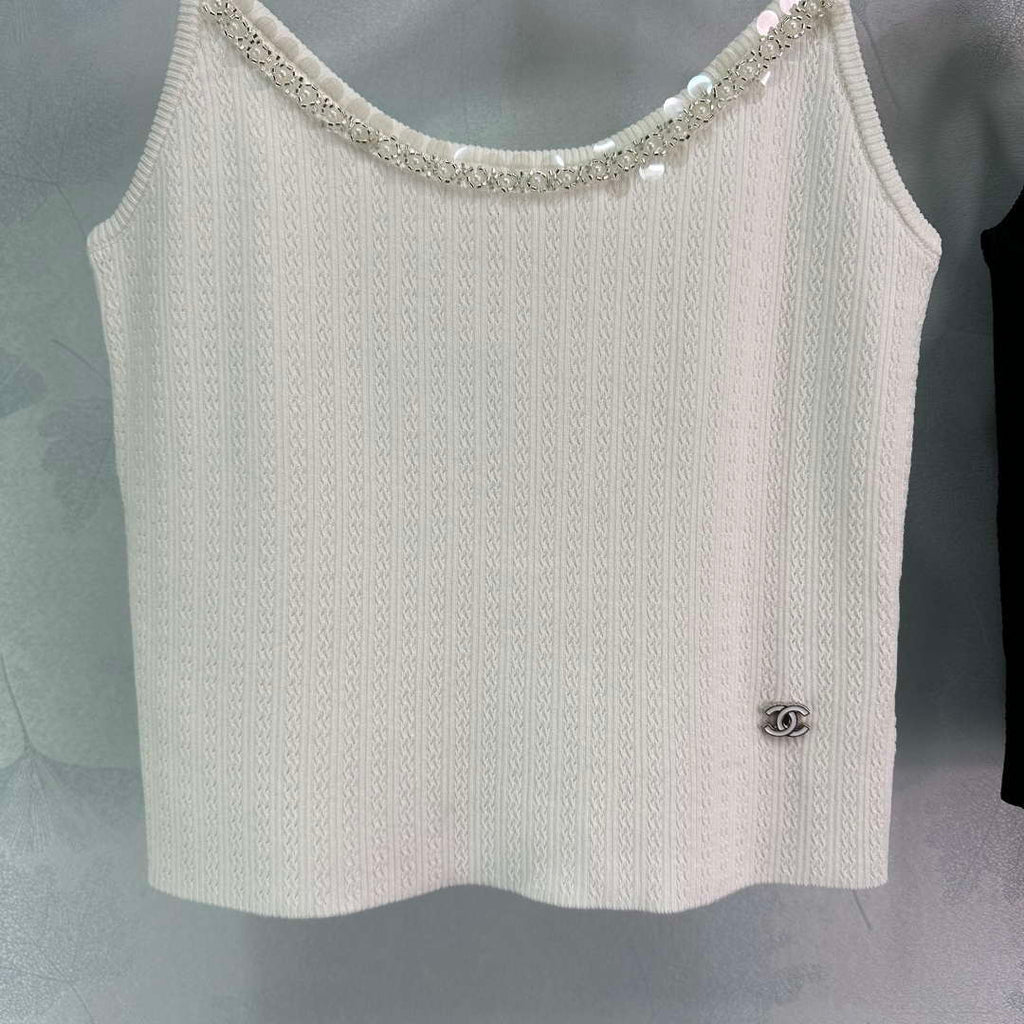Chanel Women's Fashion Knitted T-shirt C81010