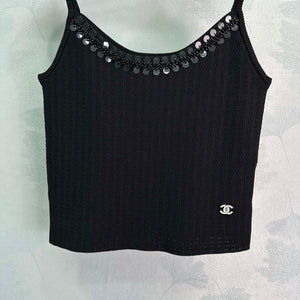 Chanel Women's Fashion Knitted T-shirt C81010 - S / White - View 6