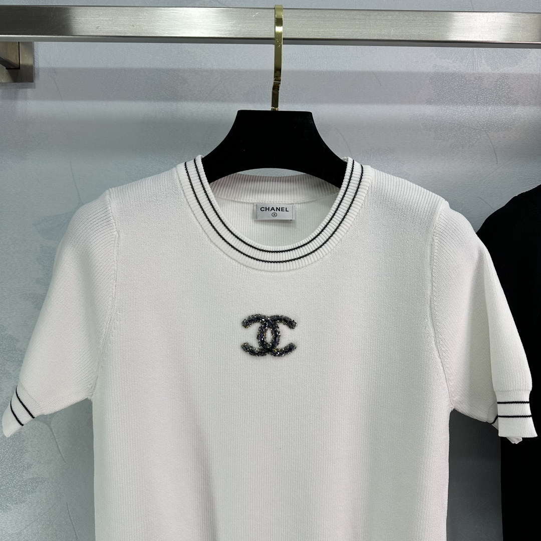 Chanel Women's Fashion Knitted T-shirt C81011
