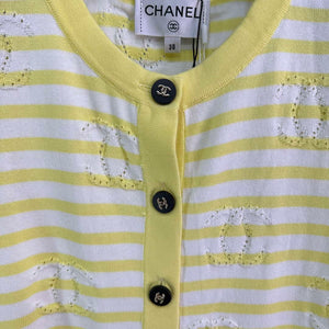 Chanel Women's Fashion Knitted T-shirt C81012 - S / Yellow - View 3