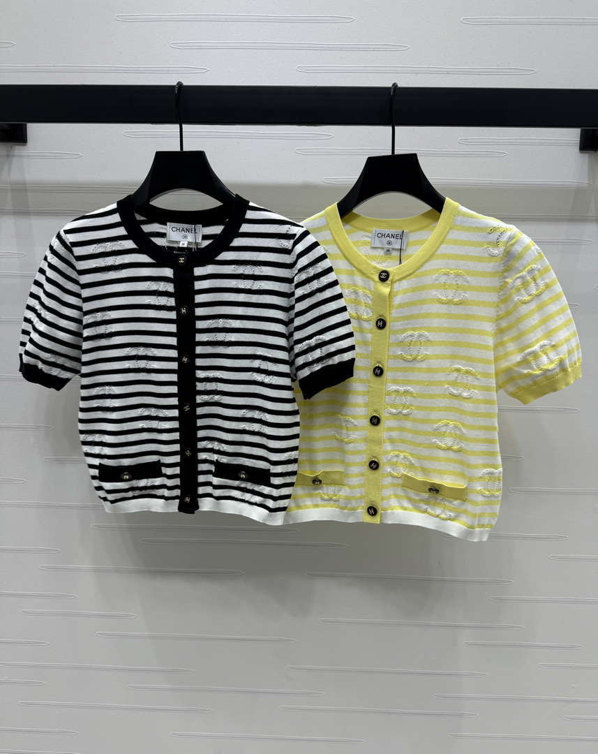 Chanel Women's Fashion Knitted T-shirt C81013