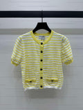 Chanel Women's Fashion Knitted T-shirt C81013