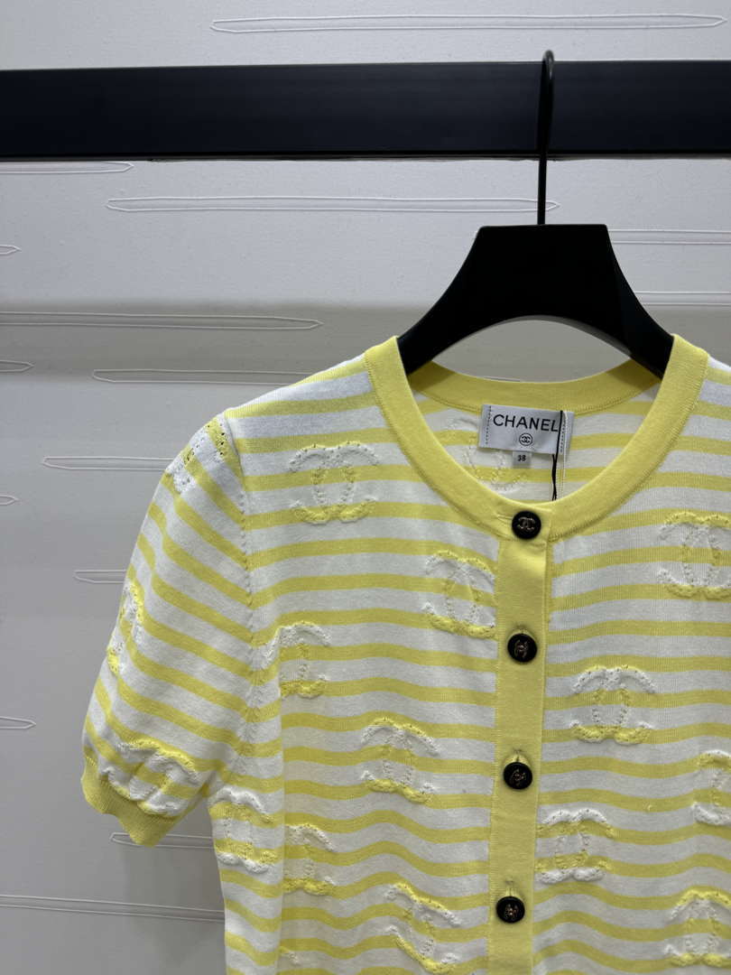 Chanel Women's Fashion Knitted T-shirt C81013