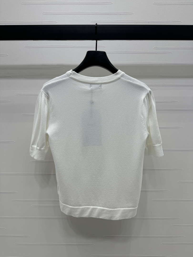 Chanel Women's Fashion Knitted T-shirt C81014